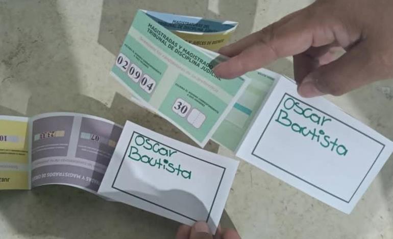 Diputado exige el voto en elecciones 