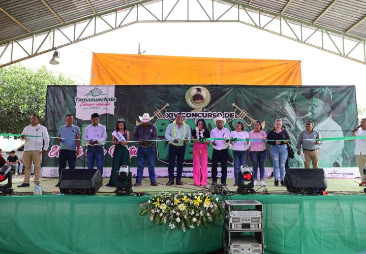 Cultura y tradición vibran en Tezapotla con el XIV Concurso de Bandas de Viento