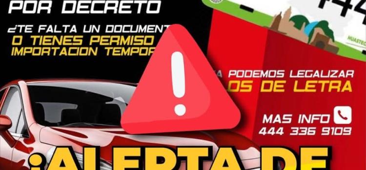 Defraudan con legalizaciones Defraudan con legalizaciones
