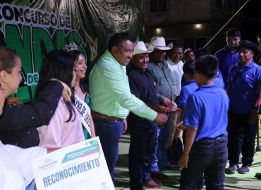 Entregaron reconocimientos a bandas ganadoras de XIV Concurso de Bandas
