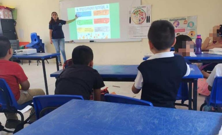 IMPARTIERON TALLER  SOBRE EL RECICLAJE