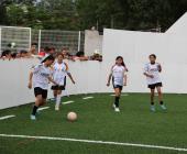 Arnulfo rescató  multideportivo