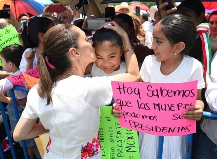 Celebraron un año del  triunfo de Sheinbaum
