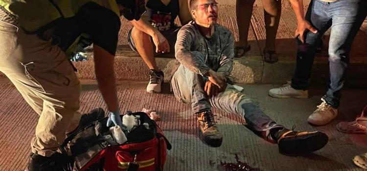 Ciclista herido