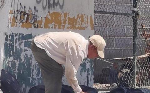 Ancianos pepenan 
para sobrevivir

