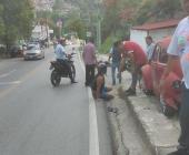 DOS HERIDOS EN ACCIDENTE