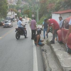 DOS HERIDOS EN ACCIDENTE