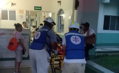 Cayó de azotea: hombre sufre fracturas