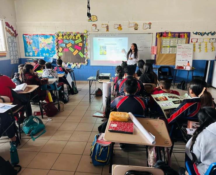 Escuelas concientizan 
contra el tabaquismo
