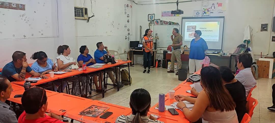 Impartió JS taller de primeros auxilios en escuelas