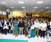 Arnulfo Urbiola y Karina Quintero  les desearon el mejor de los éxitos
