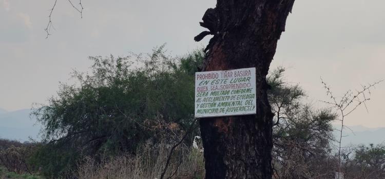 Basurero clandestino da un mal aspecto Basurero clandestino da un mal aspecto