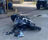 Alumno lesionado  durante choque