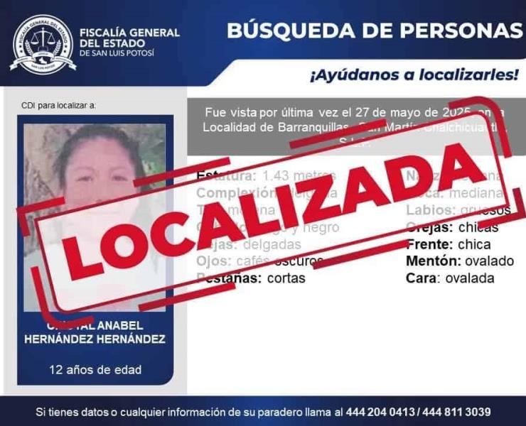 FGESLP localizó a personas reportadas como desaparecidas