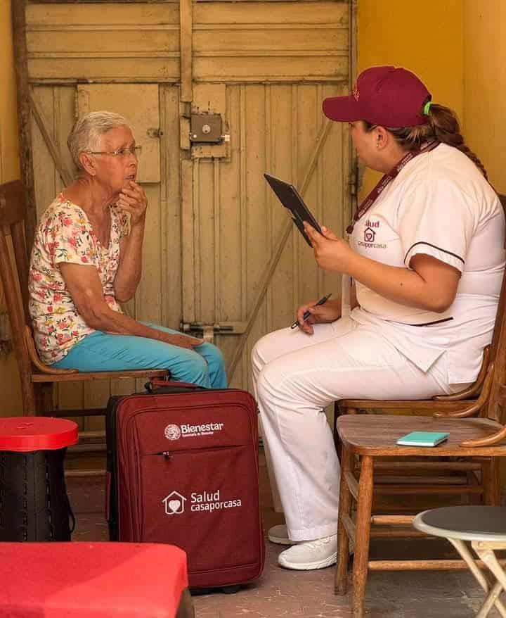 Familias contentas  con programa federal 