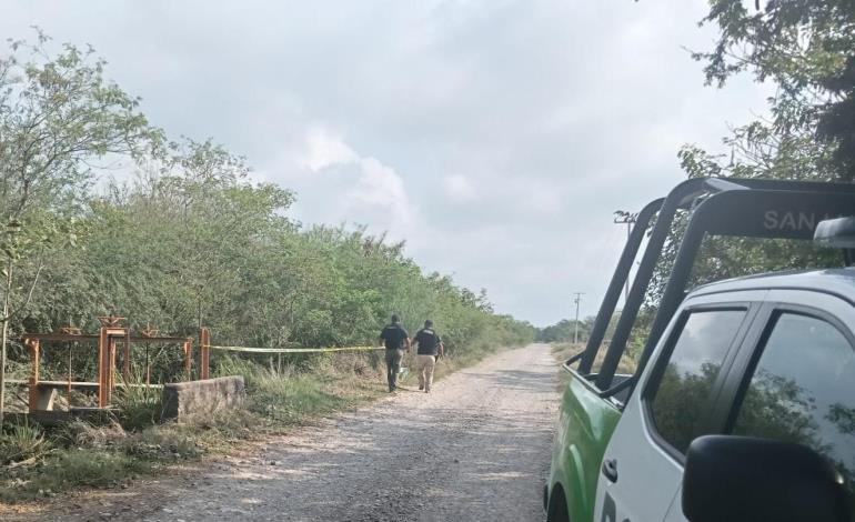 Hombre muerto en una brecha