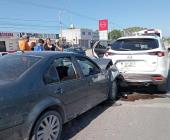 POLICÍA LESIONADO DURANTE CHOQUE