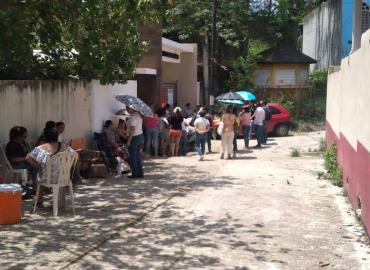 Protesta dejó sin clases a alumnos 