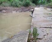 Urge reparación de puente Vado