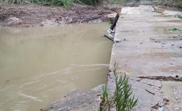 Urge reparación de puente Vado