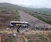 Víctimas de accidente  fueron abandonados 