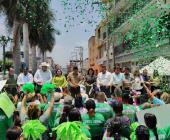 Gallardo y Arnulfo inauguraron obras