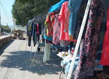 Hay bajas ventas para tianguistas 