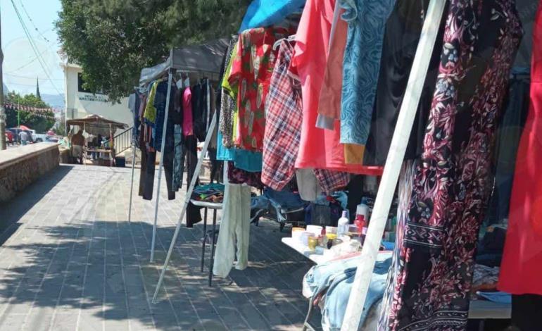 Hay bajas ventas para tianguistas 