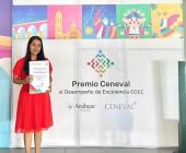 Premiaron desempeño de enfermera, Ceneval