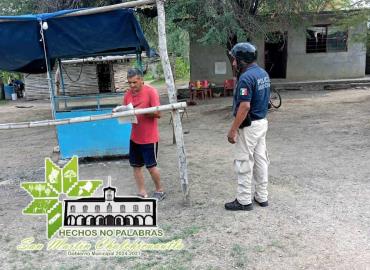 Dirección de Seguridad Pública y Tránsito Municipal realiza entrevistas enfocadas a las Medidas de Protección a la Víctima.