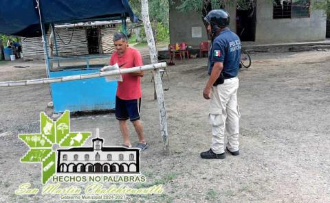 Dirección de Seguridad Pública y Tránsito Municipal realiza entrevistas enfocadas a las 