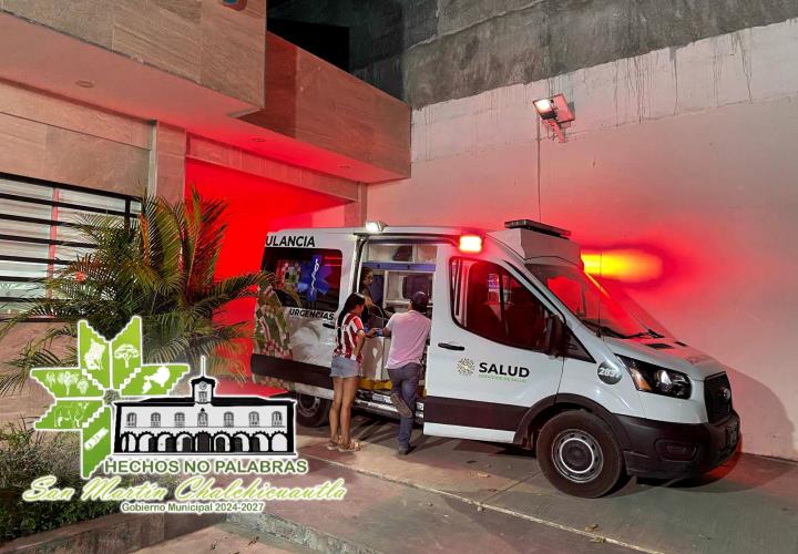 Ambulancia al servicio de San Martín