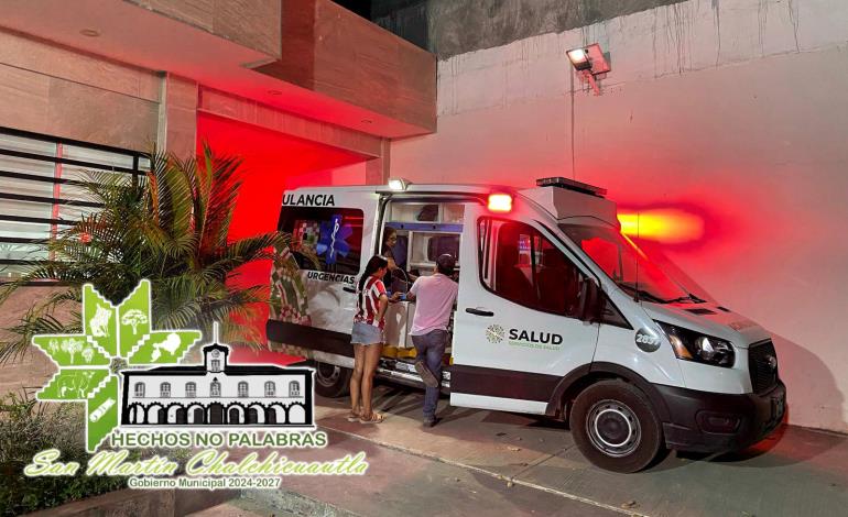 Ambulancia al servicio de San Martín