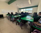 Reducen el horario escolar por el calor