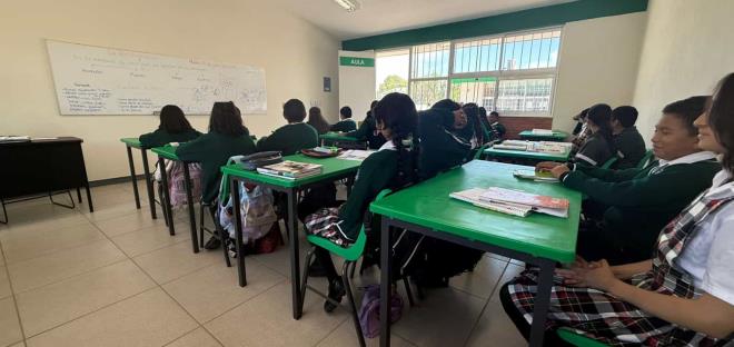 Reducen el horario escolar por el calor