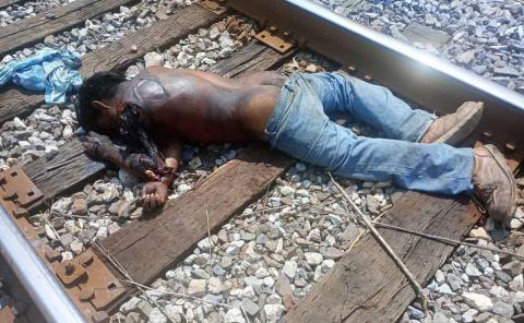 Mató el tren a un hombre