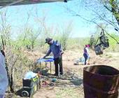 Hallaron restos humanos