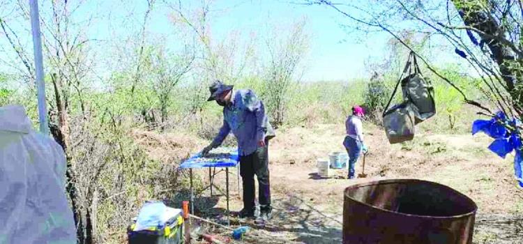 Hallaron restos humanos Hallaron restos humanos