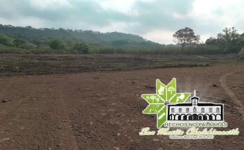 Unidad Deportiva, una realidad en San Martín Chalchicuautla