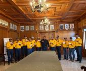 AUR entregó recursos a la Brigada Red Fox