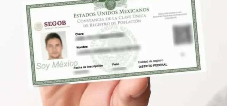 Promovieron la CURP biométrica Promovieron la CURP biométrica