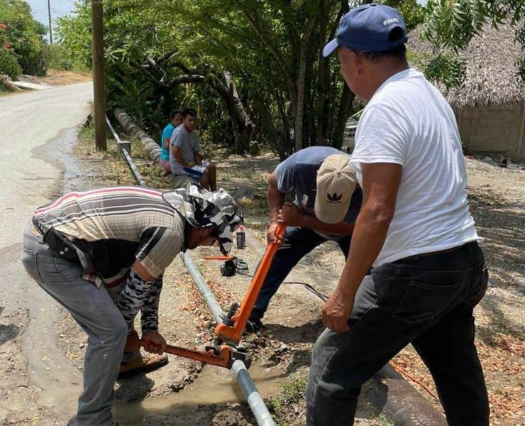 Ocultan falta de agua  en la cordillera Tének
