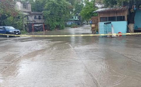 Tormenta causó  caos en Valles
