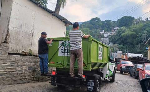
Inicia recolección  piloto de basura 
