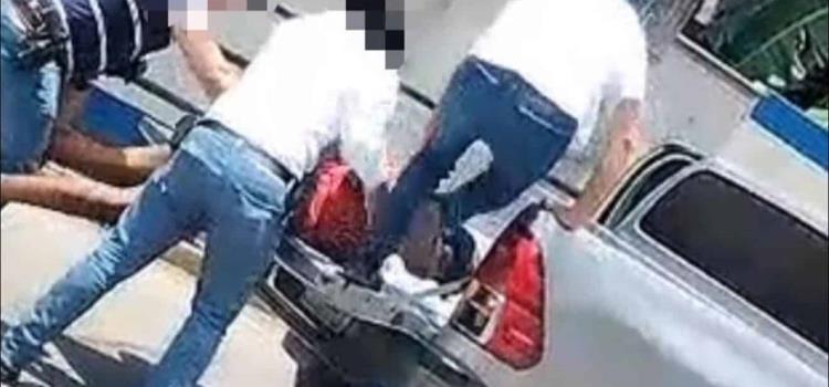Ejecutan detención de presunto delincuente Ejecutan detención de presunto delincuente