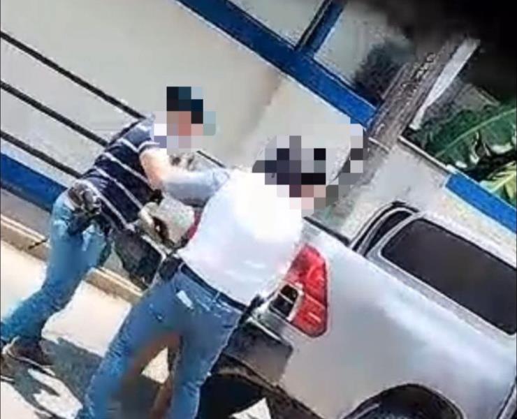 FGE aseguró a un sujeto en plena avenida Juárez