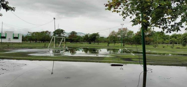 Tormenta dañó el Parque Tantocob Tormenta dañó el Parque Tantocob