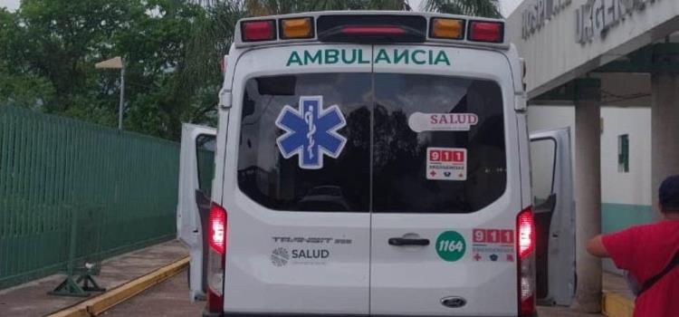 Profesora murió en ambulancia Profesora murió en ambulancia