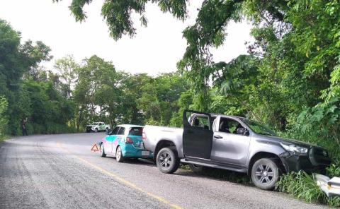 SE ACCIDENTÓ  UNA CAMIONETA      
