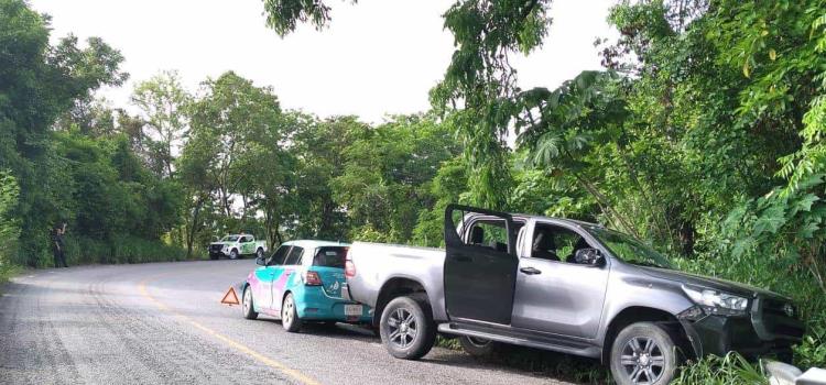 SE ACCIDENTÓ UNA CAMIONETA SE ACCIDENTÓ UNA CAMIONETA